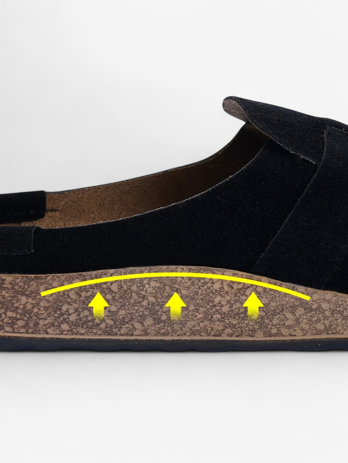 Mules Jada | Clogs en Faux Suède avec Détail Boucle