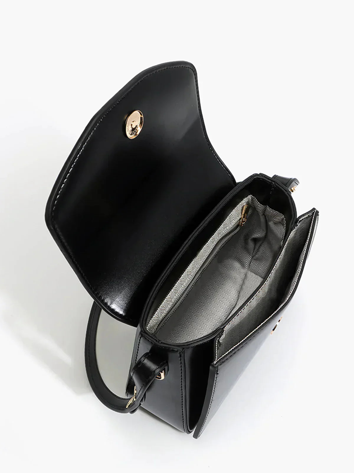 Lueur Mini Trapeze Bag | Vintage Top-Handle Design
