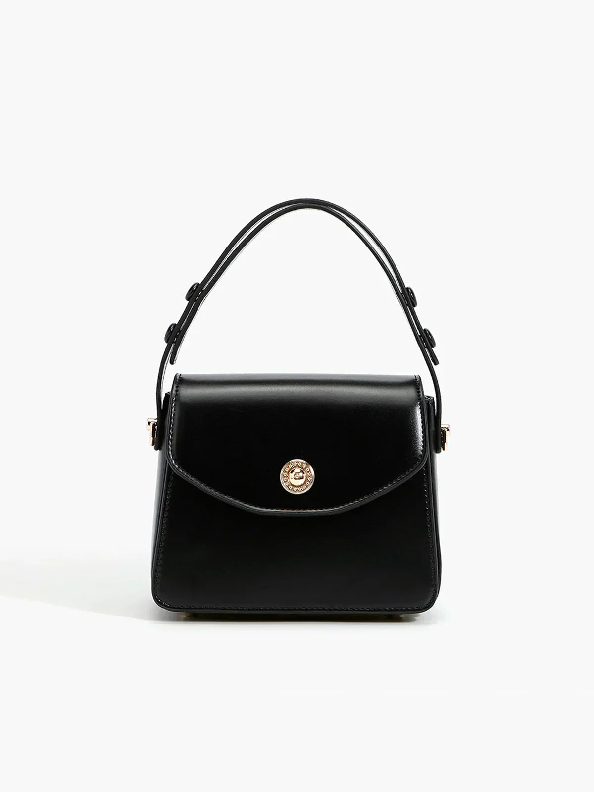 Lueur Mini Trapeze Bag | Vintage Top-Handle Design