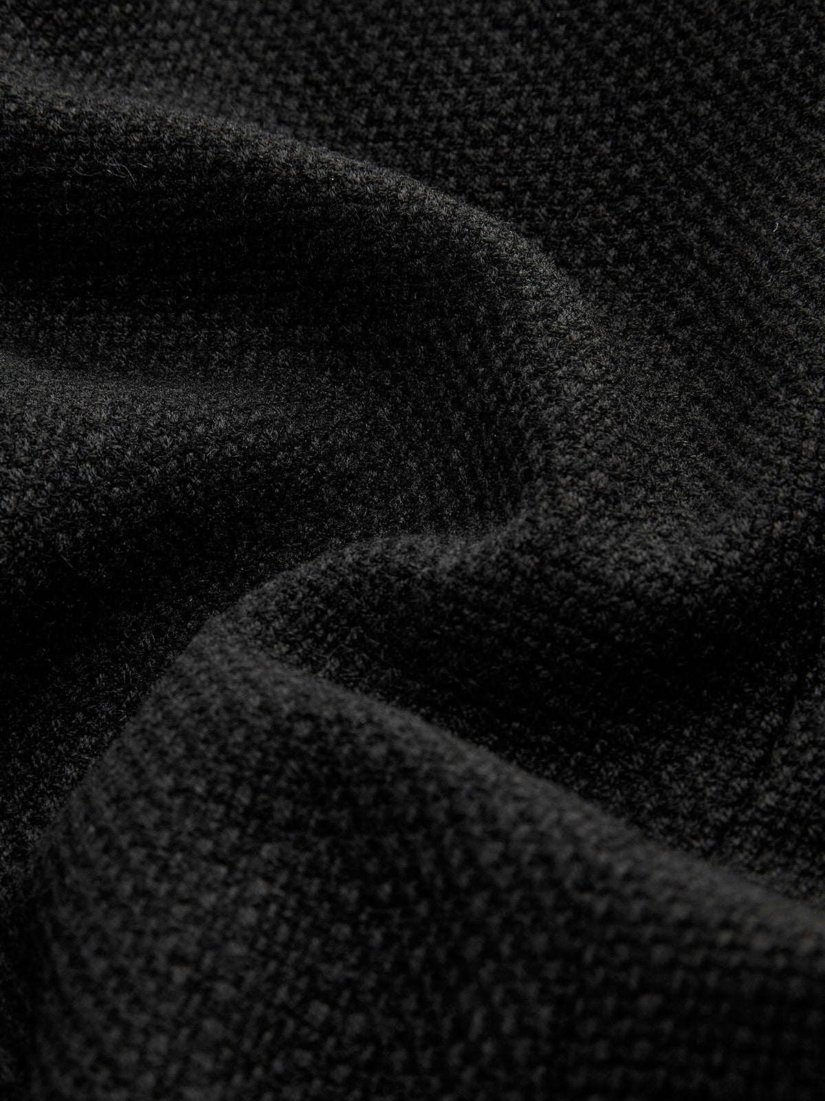 Veste Noire Tweed Fondamentale | Boutons Or | Coupe Structurée Courte