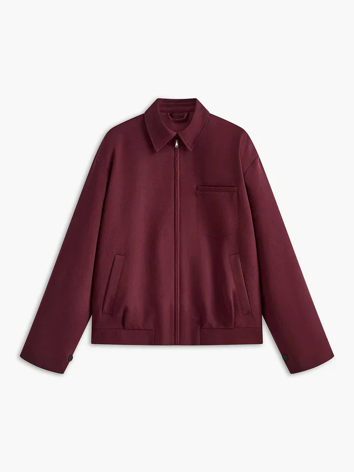 Veste Zip Femme | Mélange Léger | Fondamentale Classique