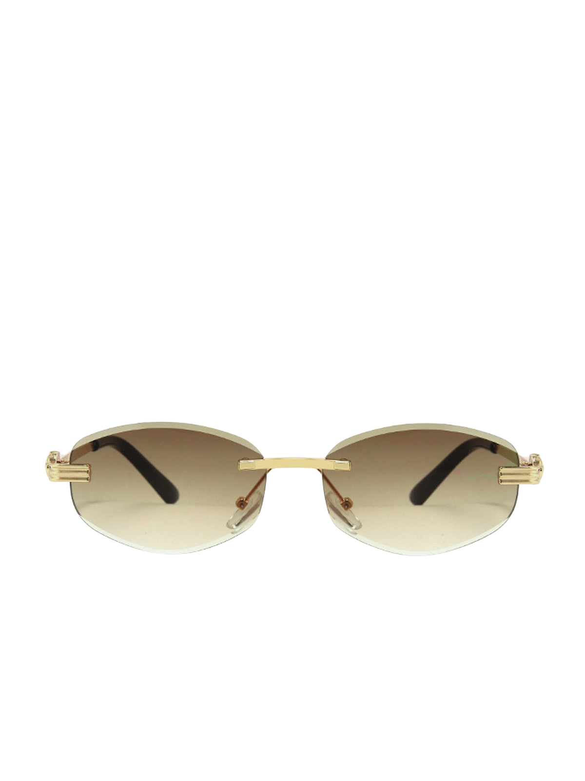 Lunettes Ovales | Cadre en Alliage Doré | Lentilles Graduées