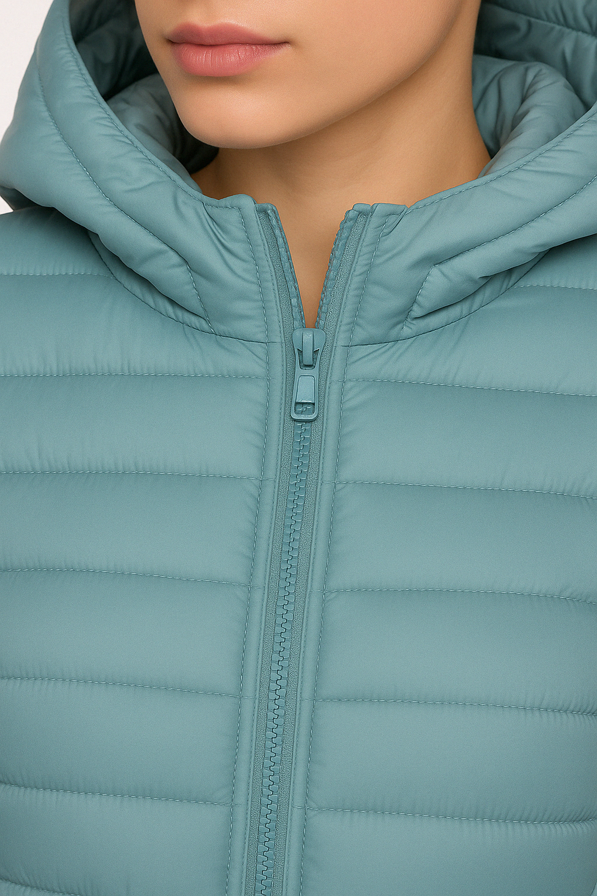 Veste Doudoune Capuche | Remplissage Léger en Canard | Coupe Regular