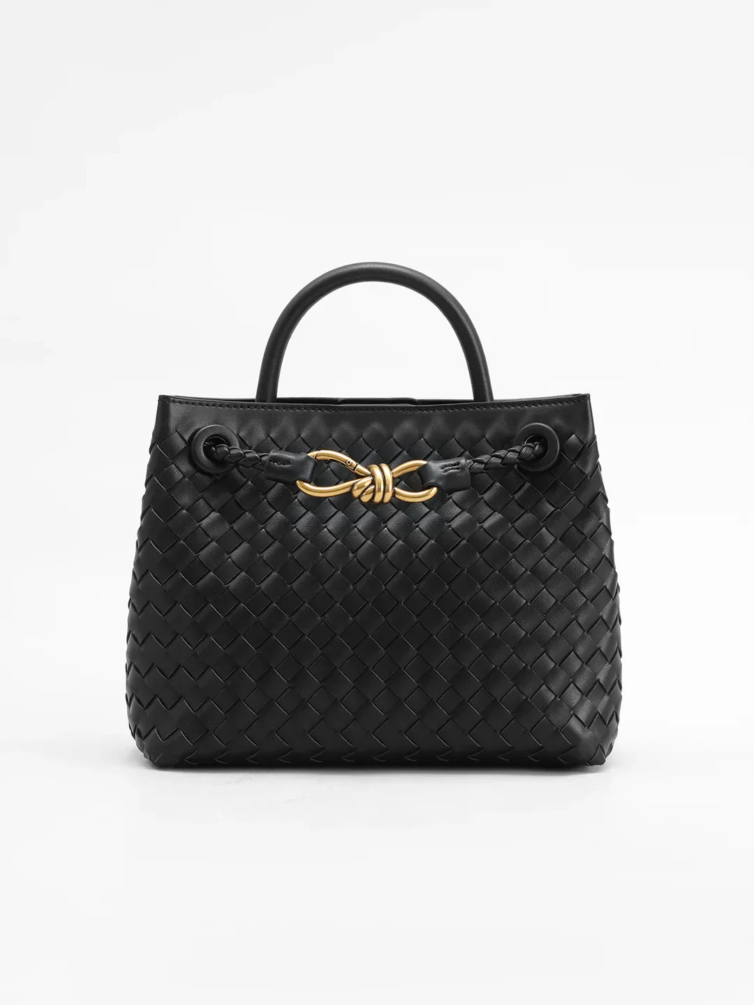 Sac Tote Métier à Poignée Métallique | Silhouette Structurée