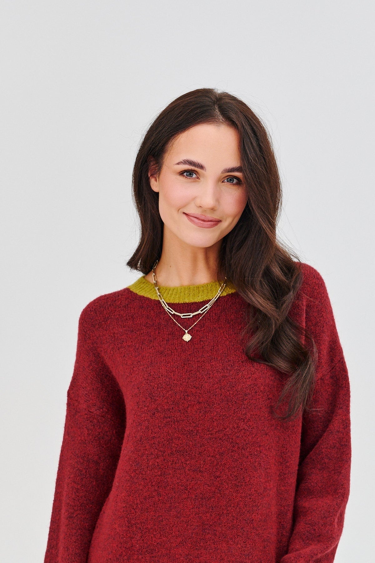 Robe Pull Tricot | Relaxed Fit | Matière Douce | Longueur Mi-Longue