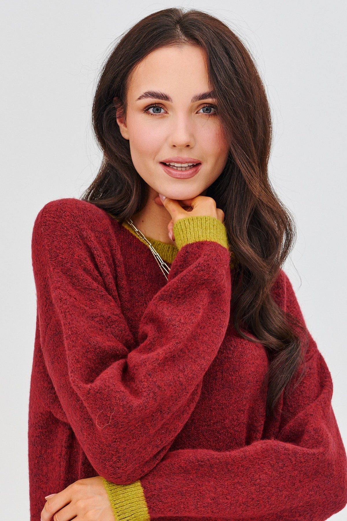 Robe Pull Tricot | Relaxed Fit | Matière Douce | Longueur Mi-Longue