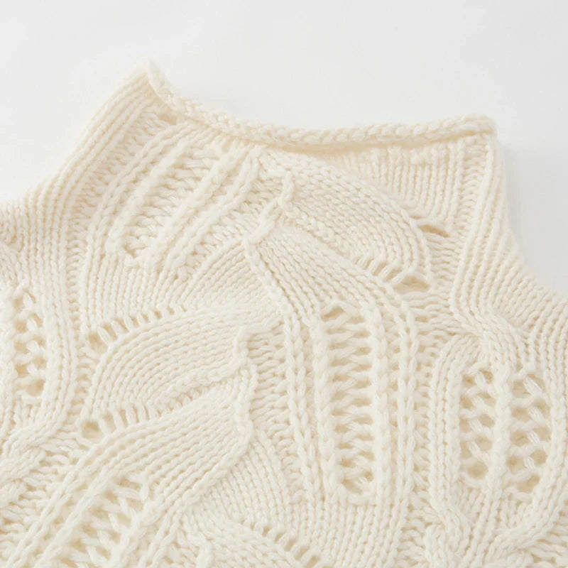 Pull-over en laine et cachemire | Maille ouverte | Coupe loose