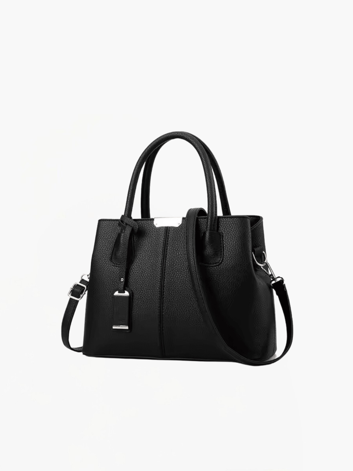 Sac Tote Structuré en Cuir | Design à Double Porté