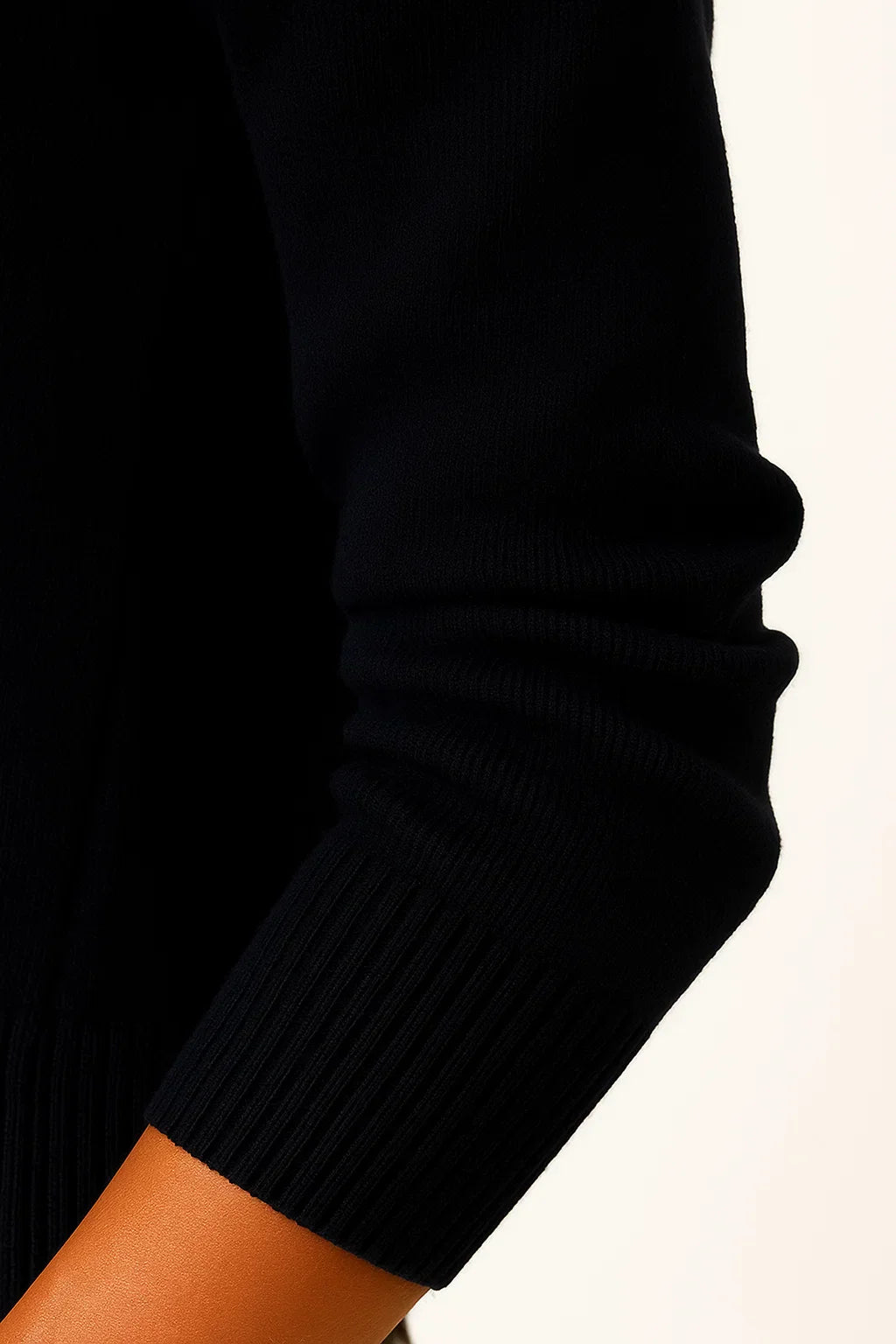 Cardigan en Laine-Coton pour Femme | Tricot à Bouton Perle | Coupe Regular