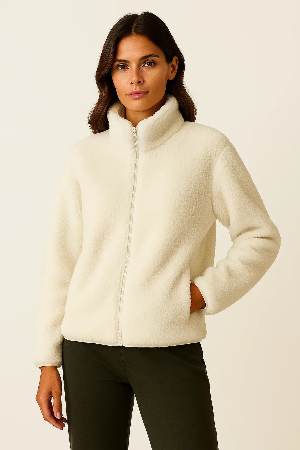 Veste Zip en Fleece | Polaire Douce | Coupe Regular