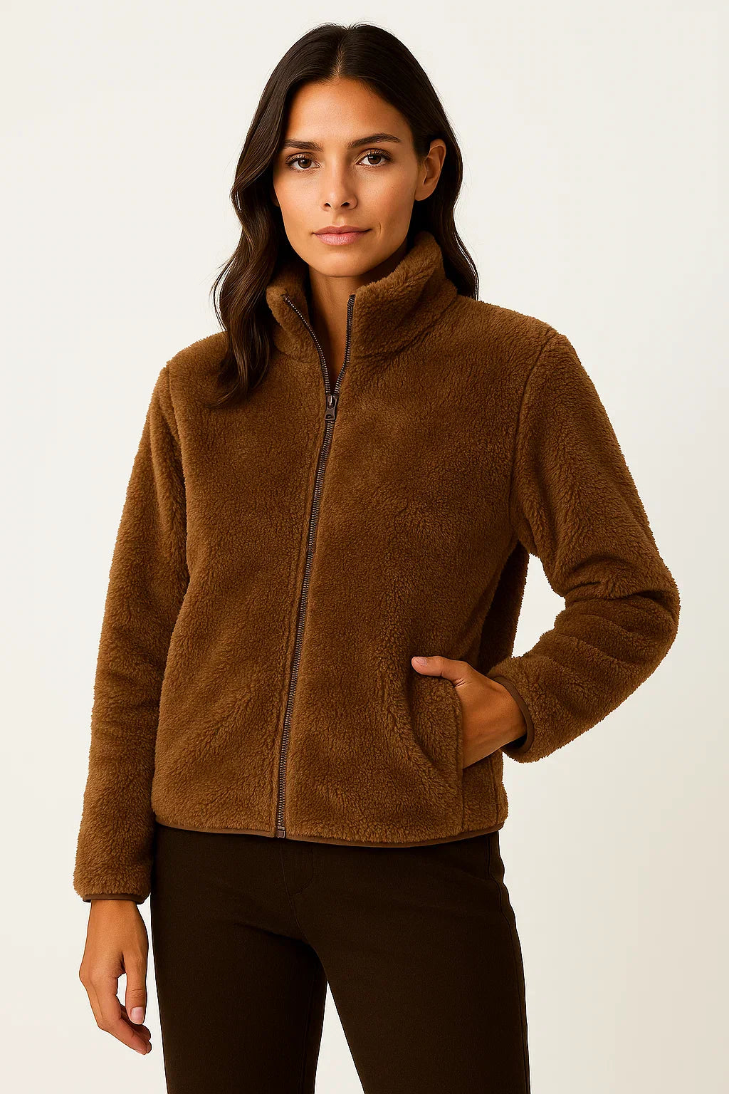 Veste Zip en Fleece | Polaire Douce | Coupe Regular