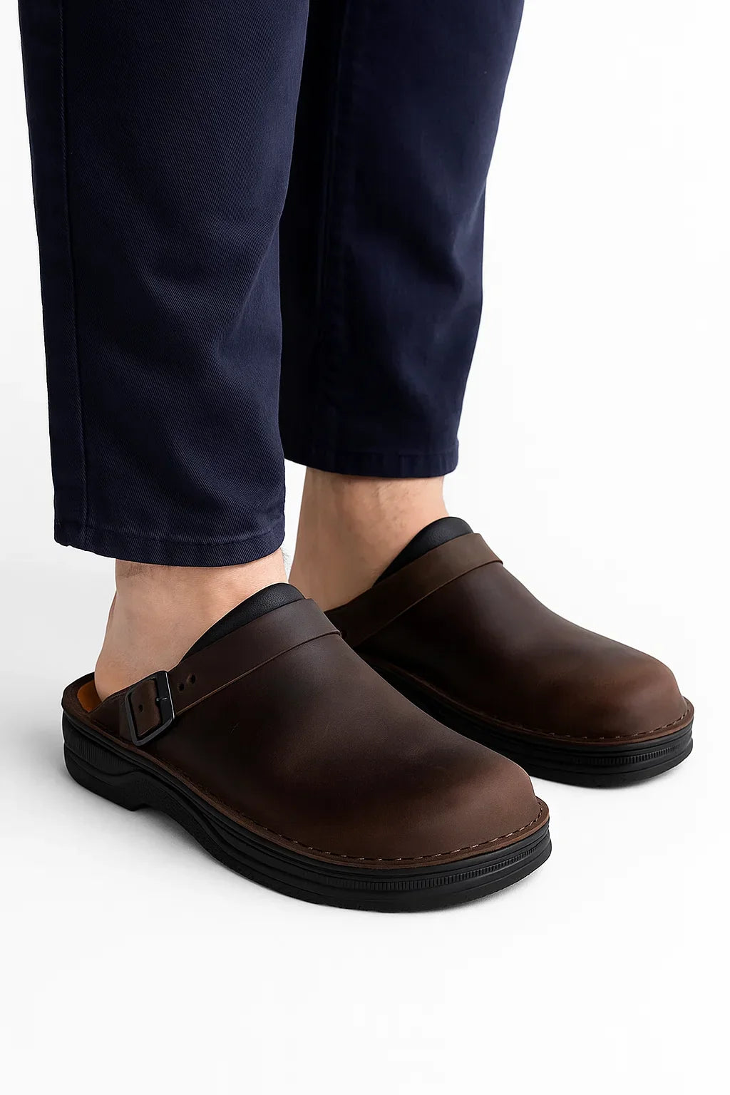 Sabots Unisex | Cuir PU | Confort Orthopédique Enfilables