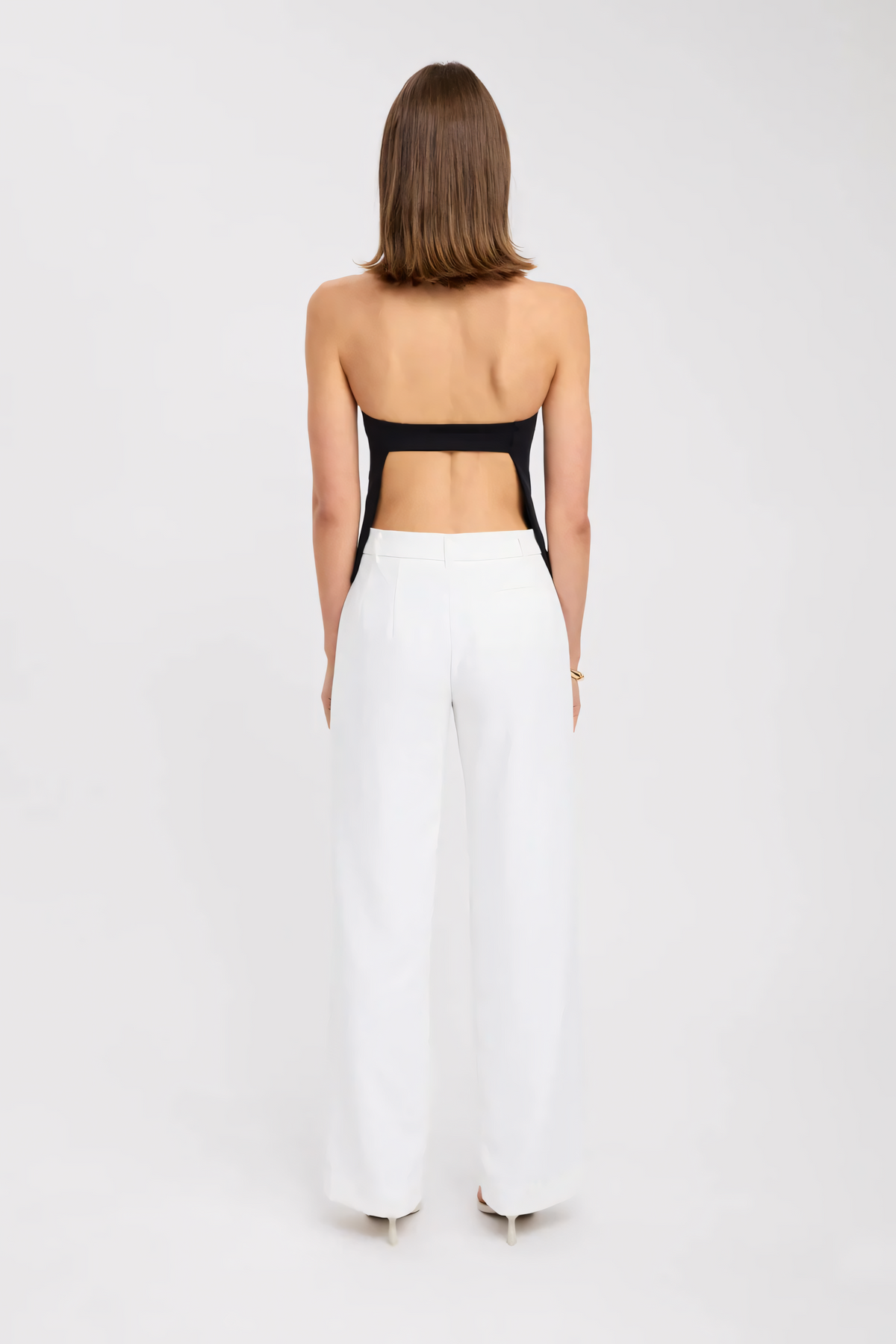 Top Halter Sculptant en Maille Extensible | Été