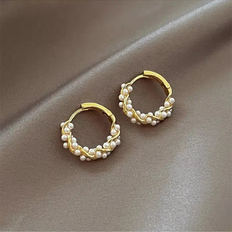 Boucles d'oreilles Perle Clarté | Design Or Twiste