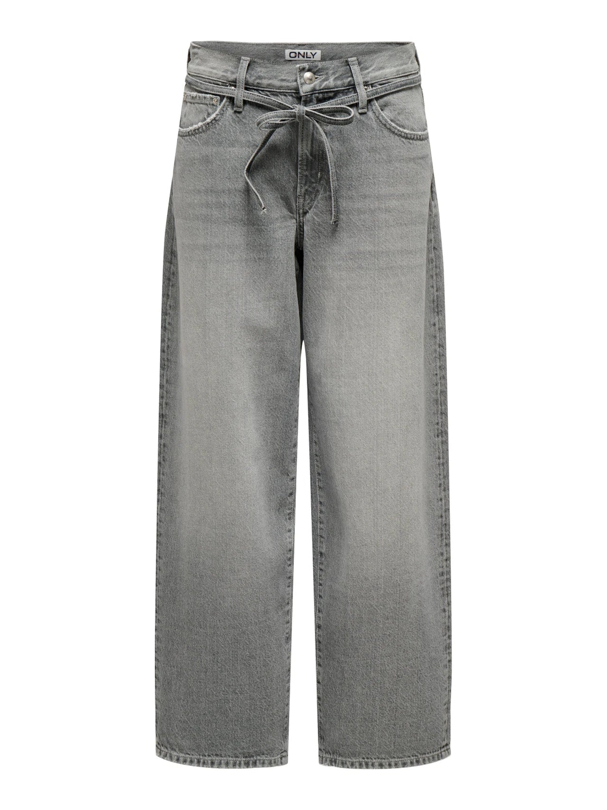 Jeans Large Gris | Taille Haute | Denim Moderne Streetwear
