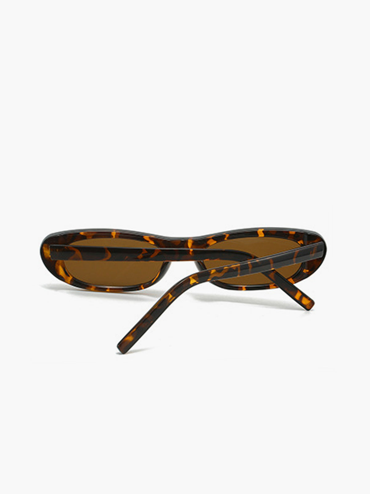 Lunettes de soleil ovales Cat-Eye | Monture tortue | Protection UV400
