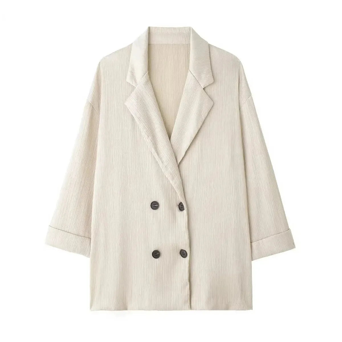 Blazer Double Breasted & Pantalon Large | Coupe Oversize