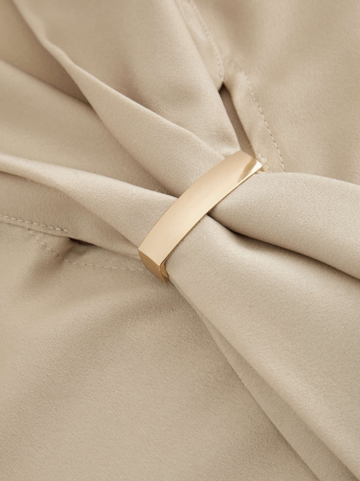 Blouse Chiffon Col Bow Tie | Manches Longues | Coupe Régulière