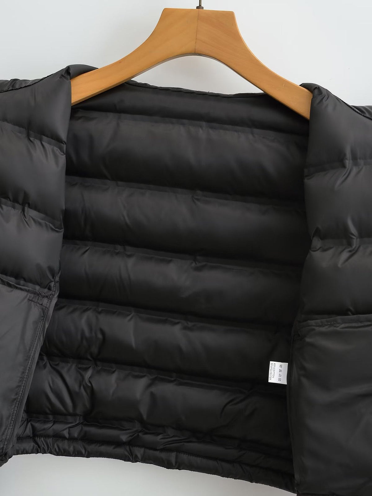 Veste courte doudoune | Fermeture éclair | Coupe courte