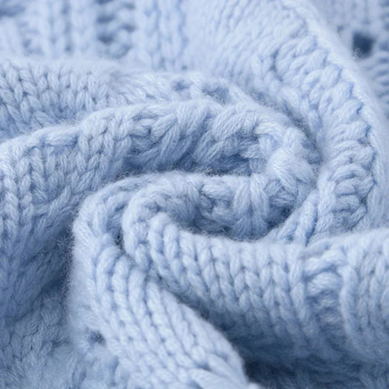 Pull-over en laine et cachemire | Maille ouverte | Coupe loose