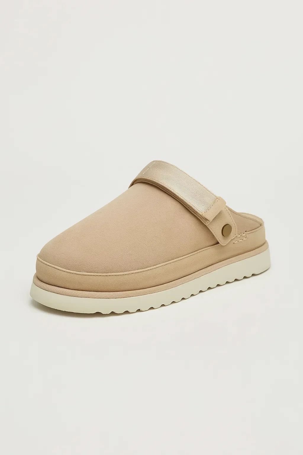 Mules avec Doublure en Peluche | Cuir PU | Semelle Épaisse