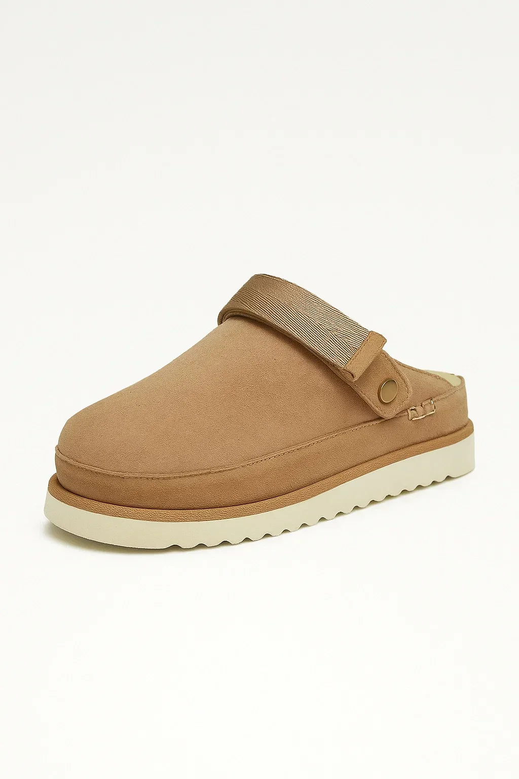 Mules avec Doublure en Peluche | Cuir PU | Semelle Épaisse