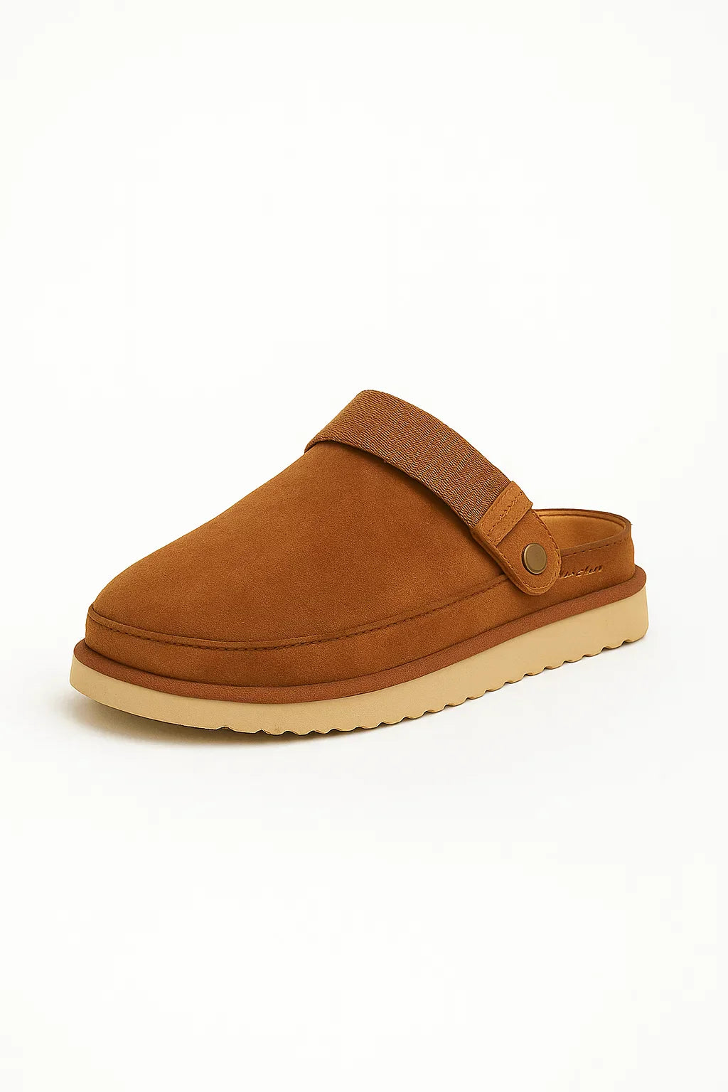 Mules avec Doublure en Peluche | Cuir PU | Semelle Épaisse