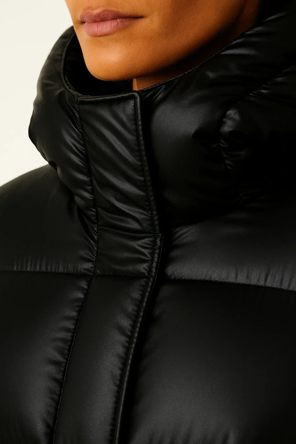 Manteau Long Doudoune Femme | Design Quilté avec Capuche | Hiver Isolé