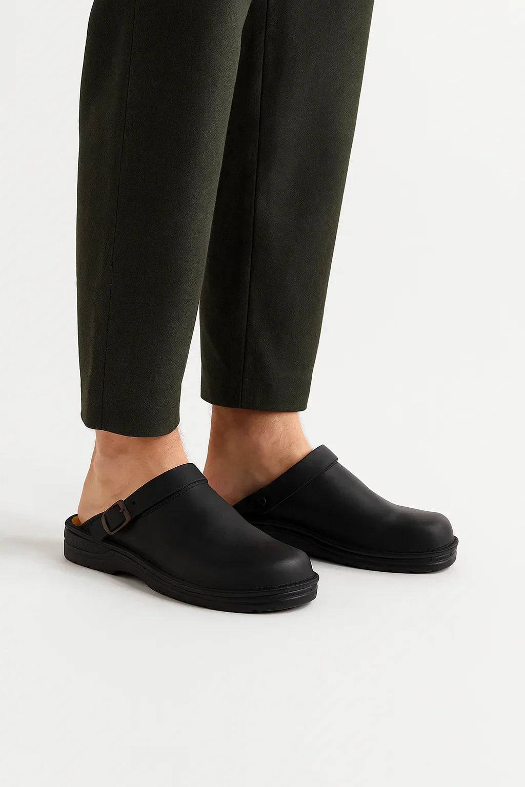 Sabots Unisex | Cuir PU | Confort Orthopédique Enfilables