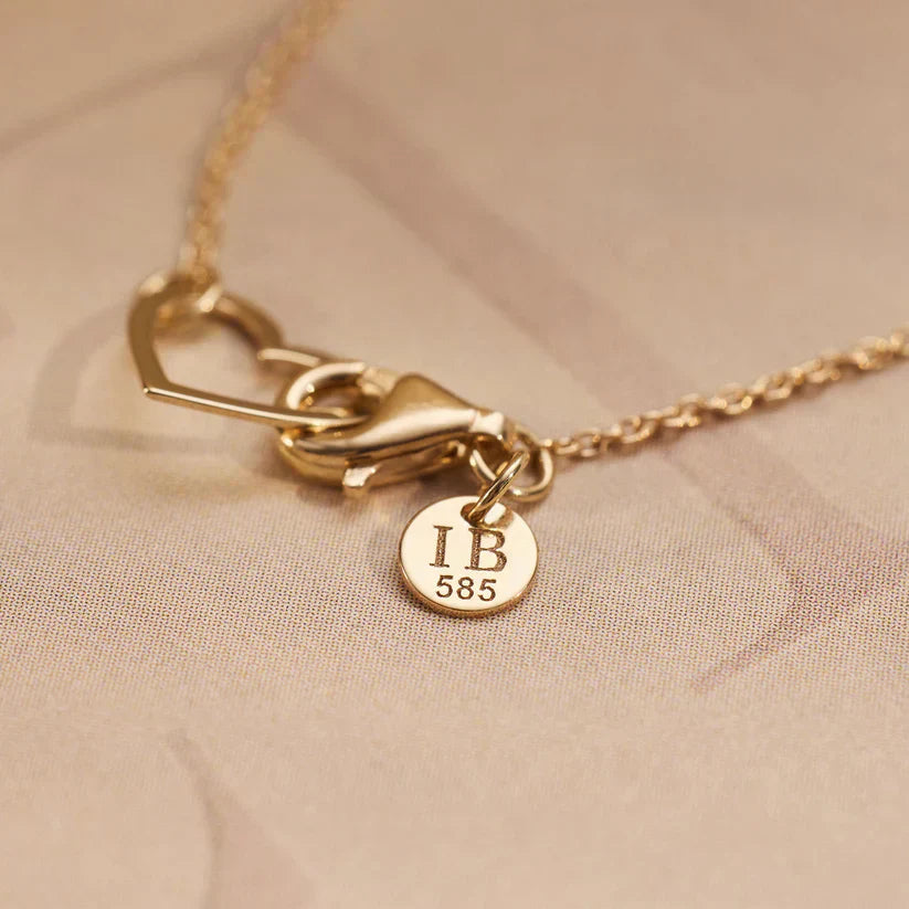 Bracelet Coeur Charmant Lueur | Chaîne Fine Ajustable, Fini Brillant