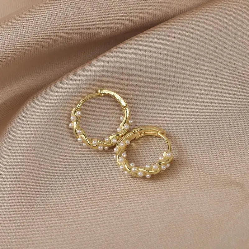 Boucles d'oreilles Perle Clarté | Design Or Twiste