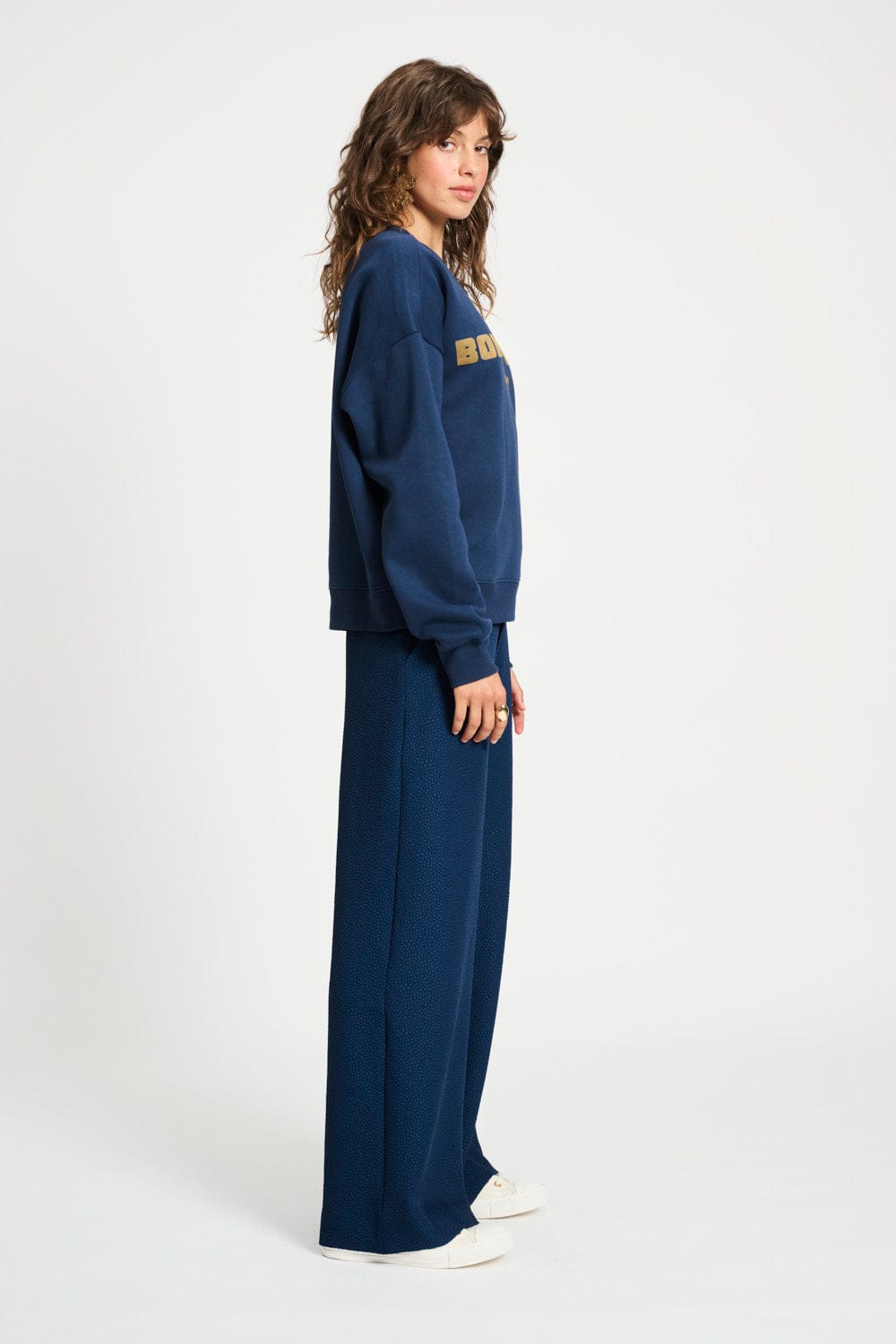 Sweatshirt Coton Fondamentale | Imprimé Bon Appétit | Coupe Relaxed