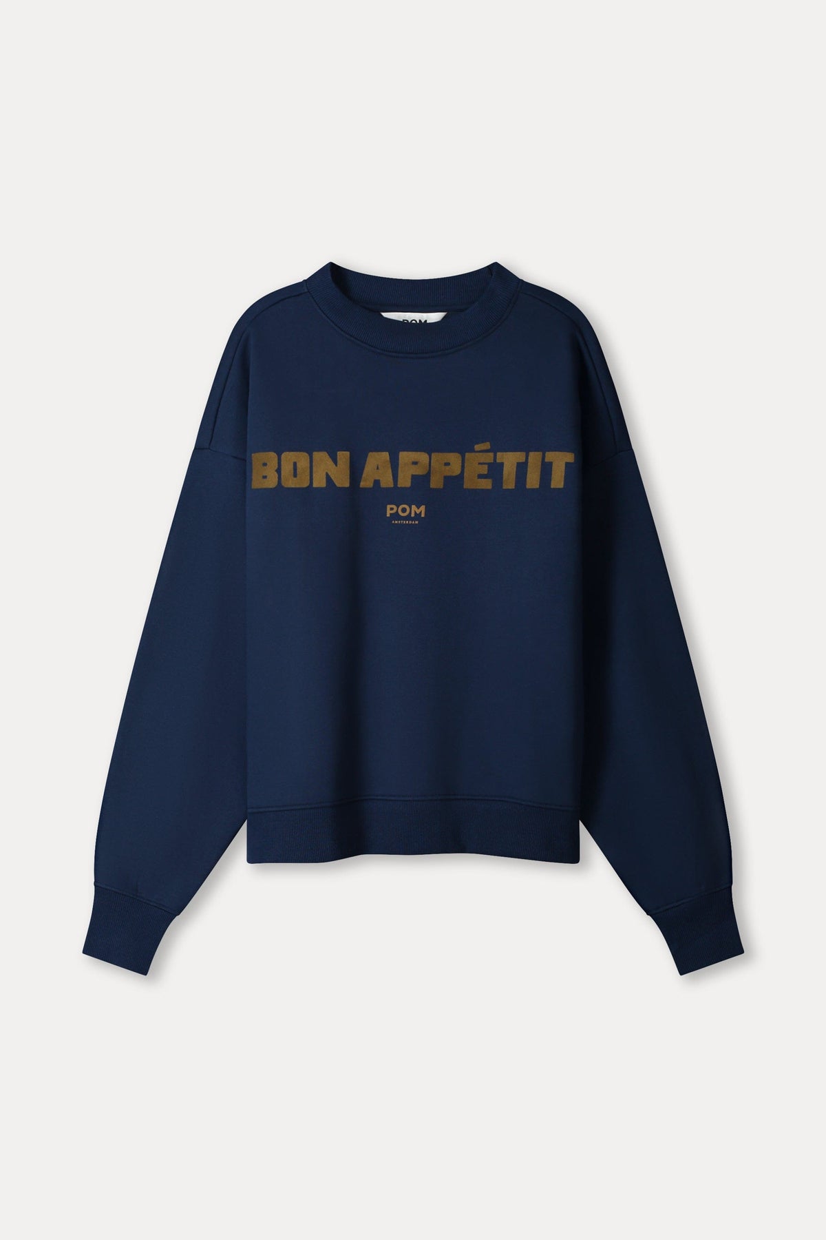 Sweatshirt Coton Fondamentale | Imprimé Bon Appétit | Coupe Relaxed